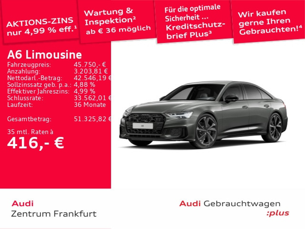 Audi A6 Sedan S-Line S-Tronic 45 TFSI