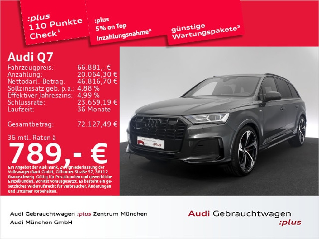 Audi Q7 Quattro Competition 45 TDI