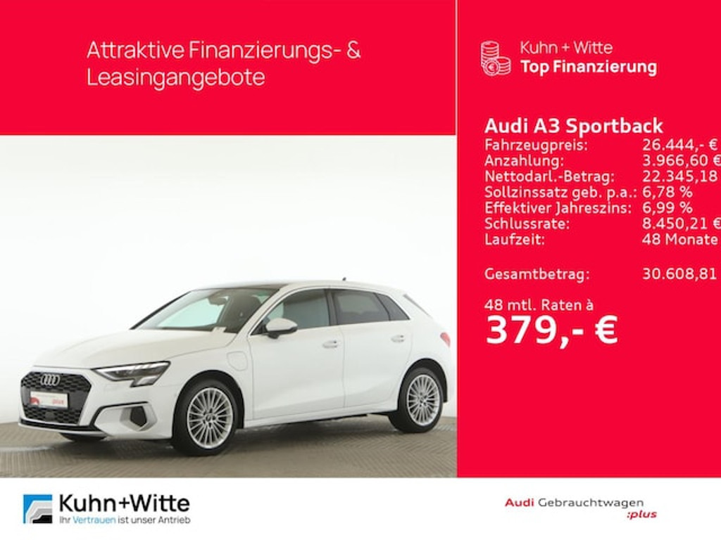Audi A3 Sportback S-Tronic Hybride 40 TFSI