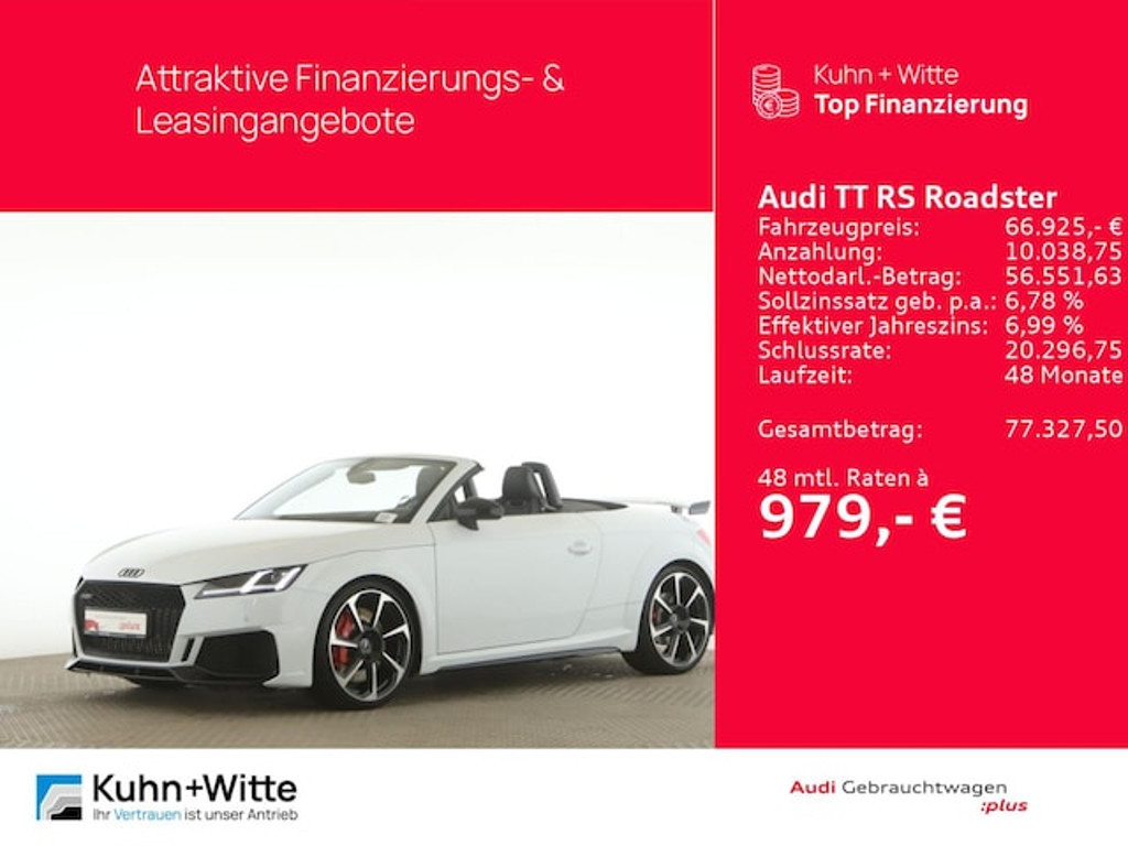 Audi TT RS Roadster Quattro S-Tronic