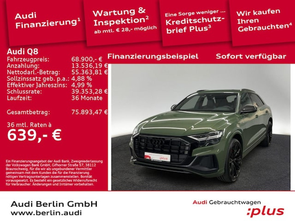 Audi Q8 Quattro Competition 50 TDI