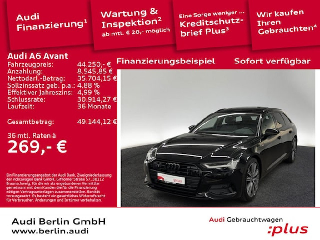 Audi A6 Avant Quattro S-Tronic Sport 45 TDI