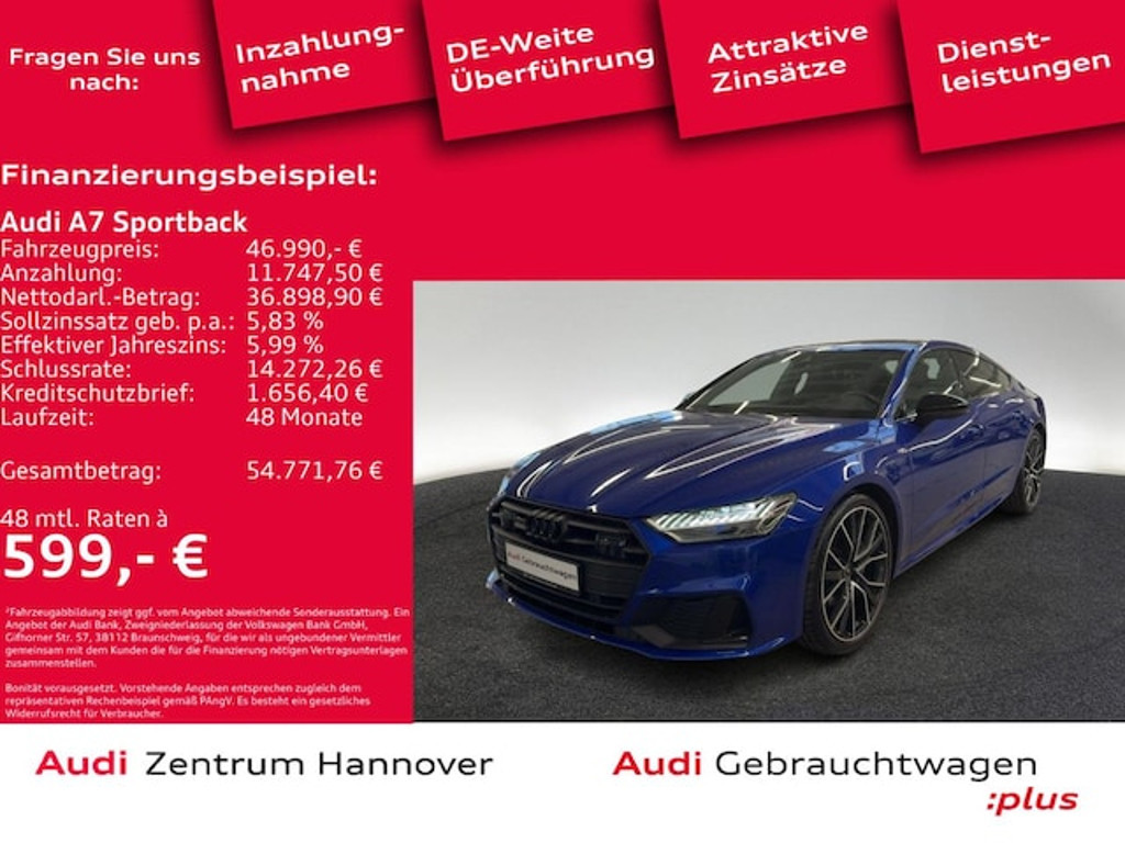Audi A7 Sportback Quattro S-Tronic 45 TDI