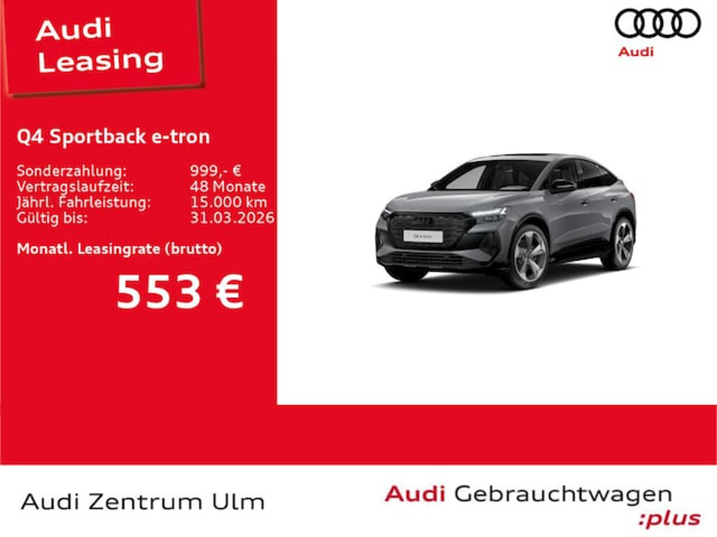 Audi Q4 e-tron Sportback Quattro