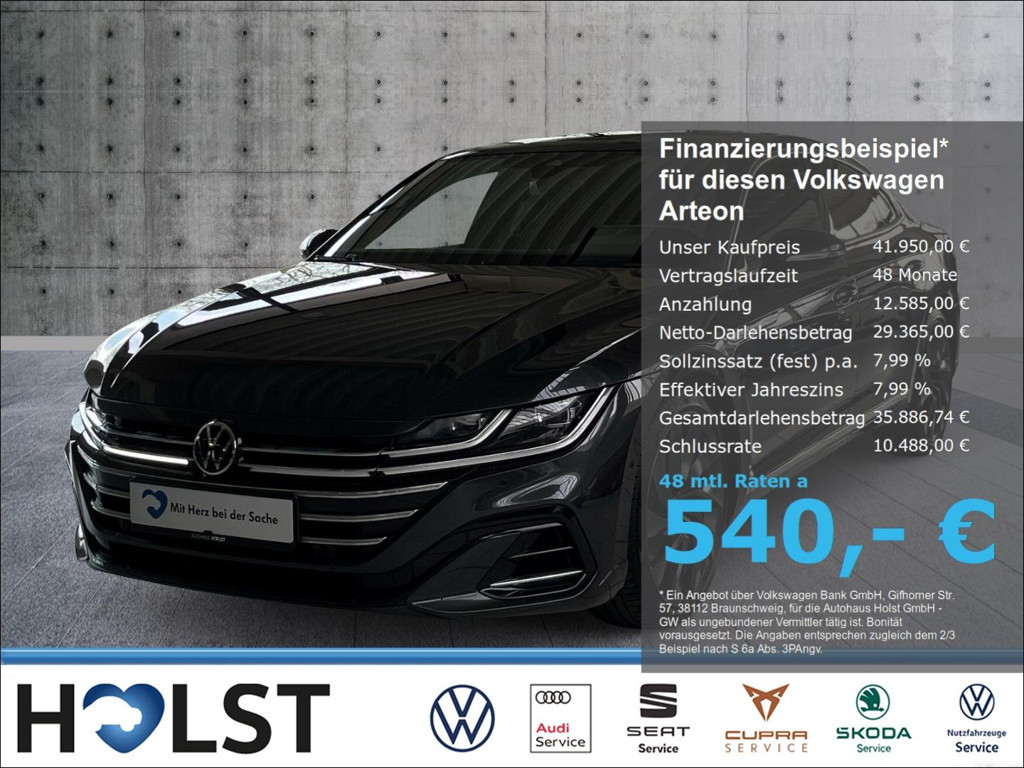 Volkswagen Arteon DSG R-Line 2.0 TSI