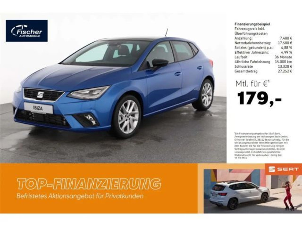 Seat Ibiza FR-lijn 1.0 TSI