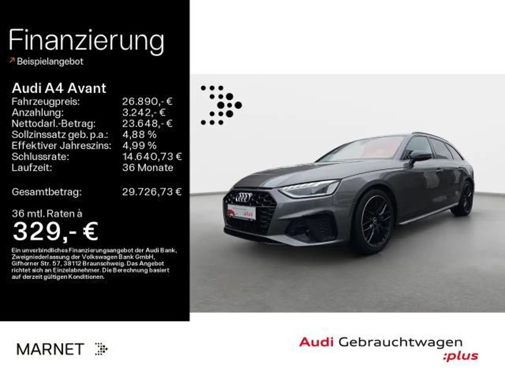 Audi A4 Quattro S-Line 40 TDI