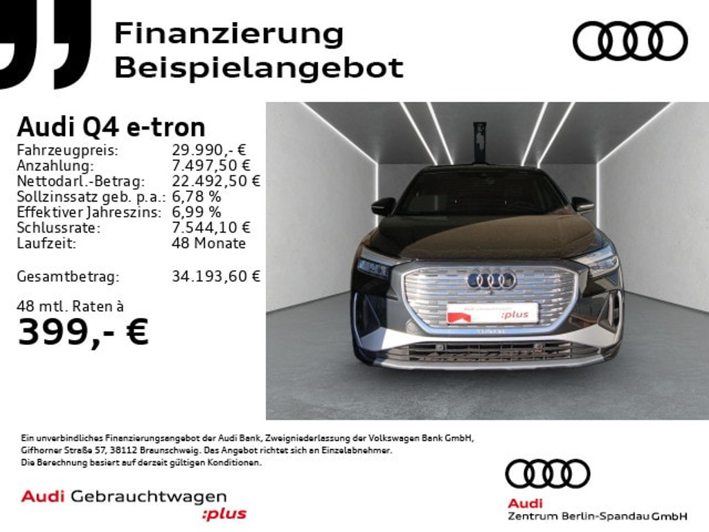 Audi Q4 e-tron Quattro