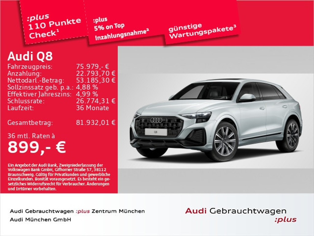 Audi Q8 Quattro 50 TDI