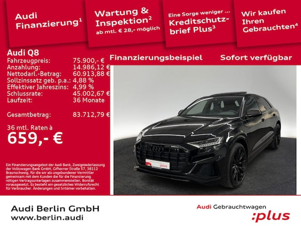 Audi Q8 Quattro Competition 50 TDI