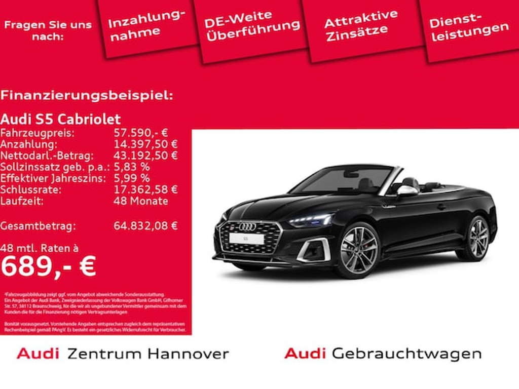 Audi S5 Cabriolet Quattro