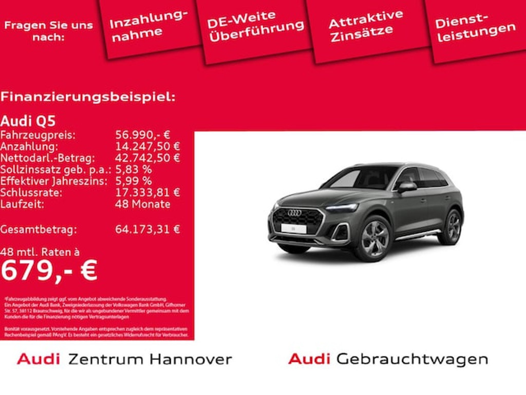 Audi Q5 Quattro S-Tronic 40 TDI
