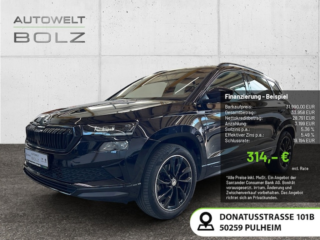 Skoda Karoq 4x4 Sportline 2.0 TSI