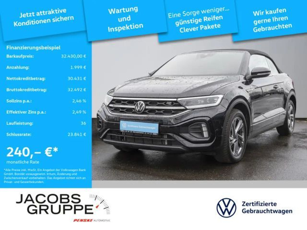 Volkswagen T-Roc DSG Cabriolet R-Line 1.5 TSI IQ.Drive