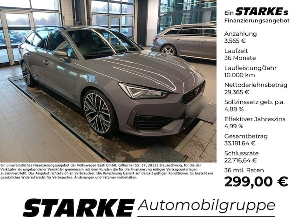 Cupra Leon Sportstourer 4Drive 2.0 TSI DSG VZ