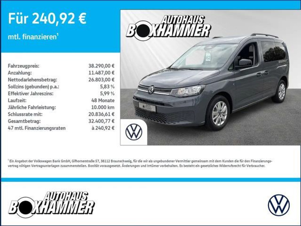 Volkswagen Caddy DSG Life