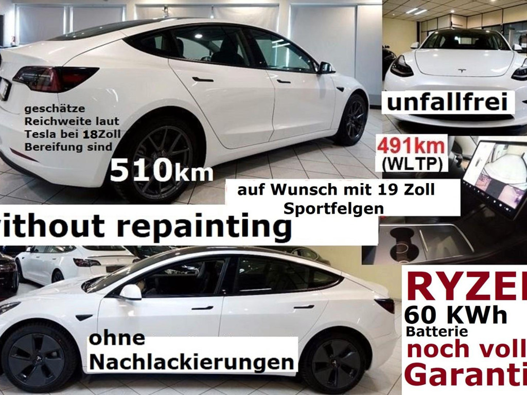 Tesla Model 3 +ohne Nachlackierung+ kaufe auch Tesla an