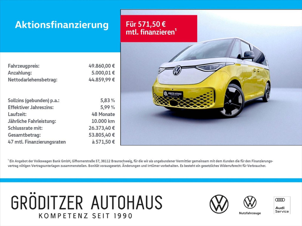 Volkswagen ID.Buzz Pro 150 kW