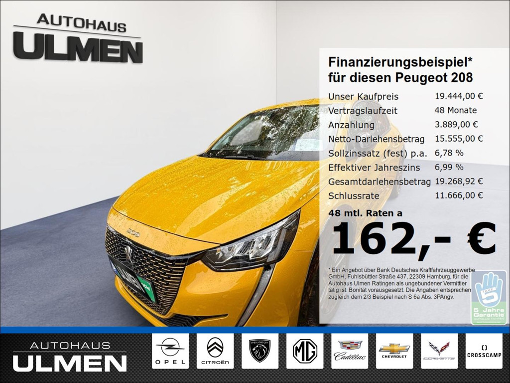 Peugeot 208 Allure Pack