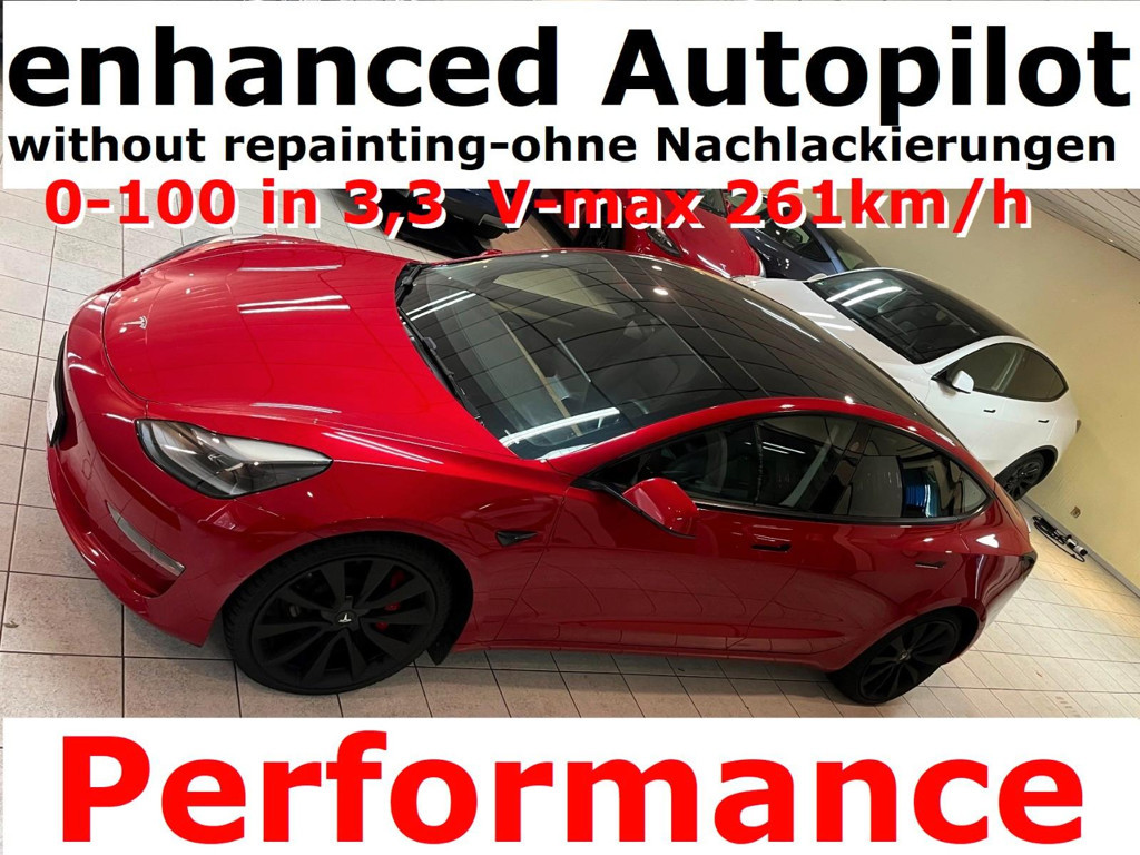 Tesla Model 3 Perform. erw.Autopilot kaufe Teslas an