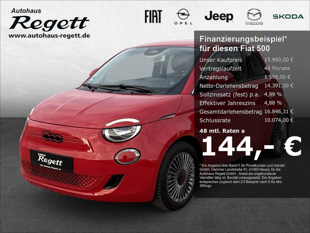 Fiat 500e RED