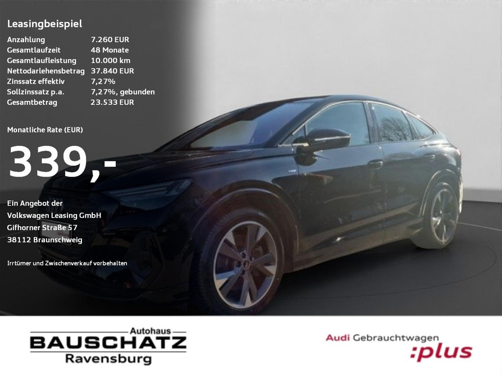 Audi Q4 e-tron Sportback Quattro 50