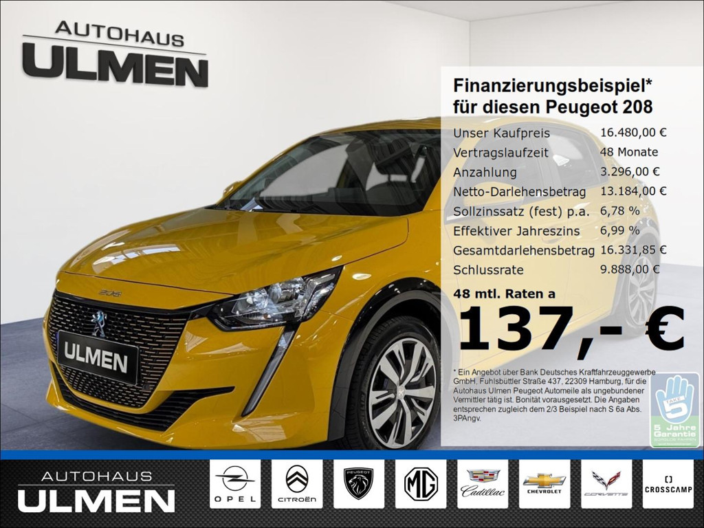 Peugeot e-208 Active Pack