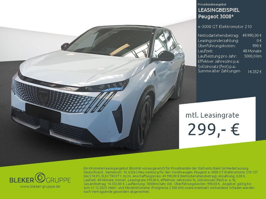 Peugeot E-3008 GT-Line