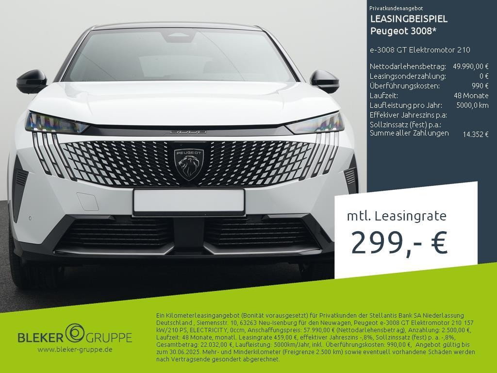 Peugeot E-3008 GT-Line