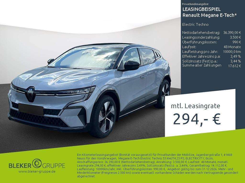 Renault Megane Techno Comfort