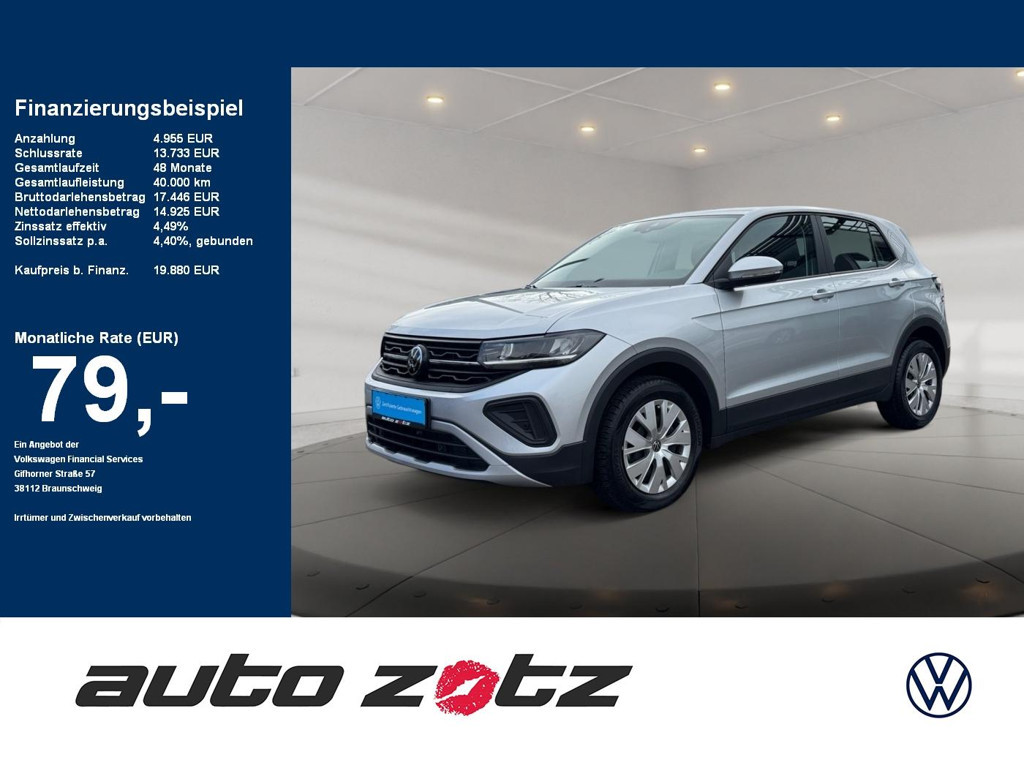 Volkswagen T-Cross T-Cross 1.0 l TSI OPF 5-Gang PDC,LED