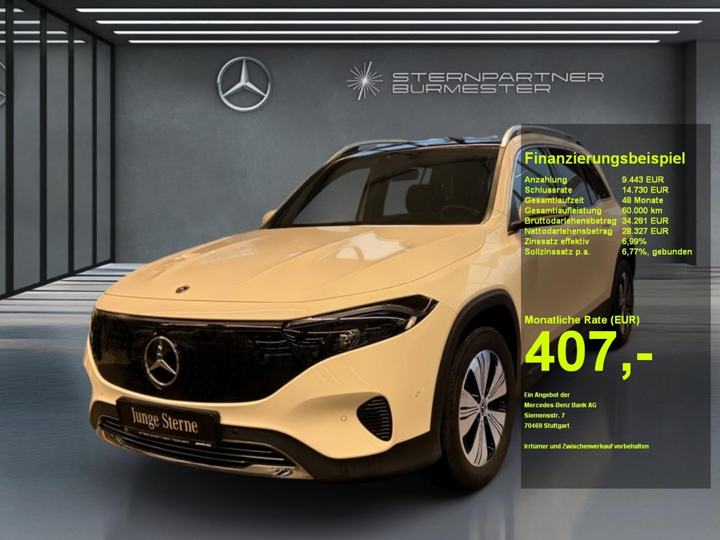 Mercedes-Benz E-Klasse EQB 4MATIC Progressive 300