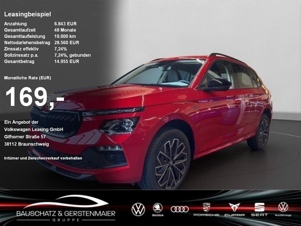 Skoda Kamiq 1.0 TSI 85 Tour