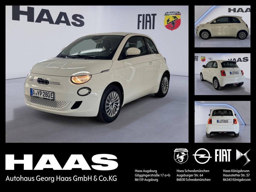 Fiat 500e 500 e Base Klimaautomatik/Nichtraucher/IsoFix