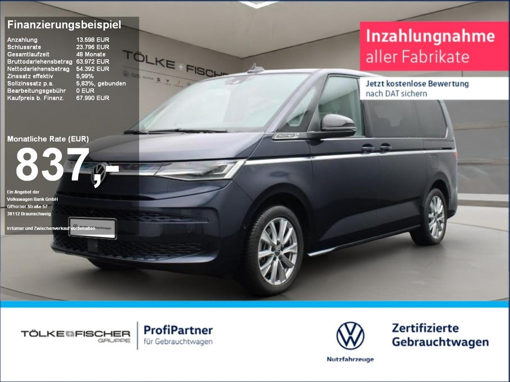 Volkswagen Multivan 4Motion Style 1.5 TSI Lang T7