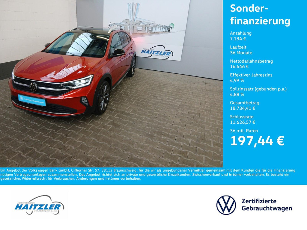 Volkswagen Taigo DSG Style 1.5 TSI IQ.Drive