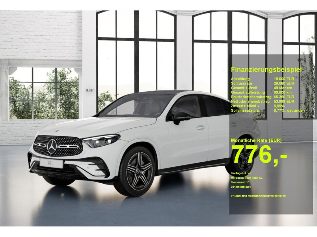 Mercedes-Benz GLC-Klasse GLC 300 4MATIC AMG Line Limousine Lang
