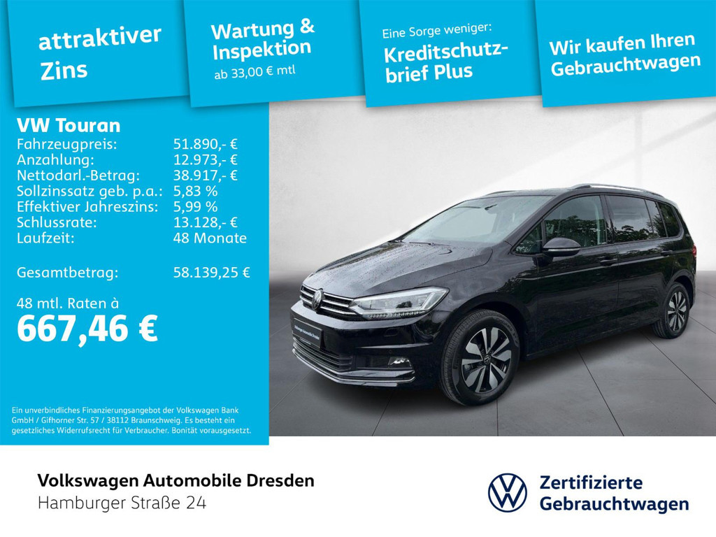 Volkswagen Touran Comfortline DSG 2.0 TDI