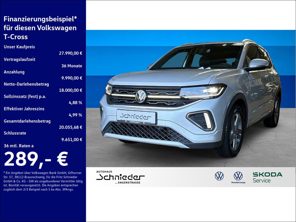 Volkswagen T-Cross R-Line 1.0 TSI