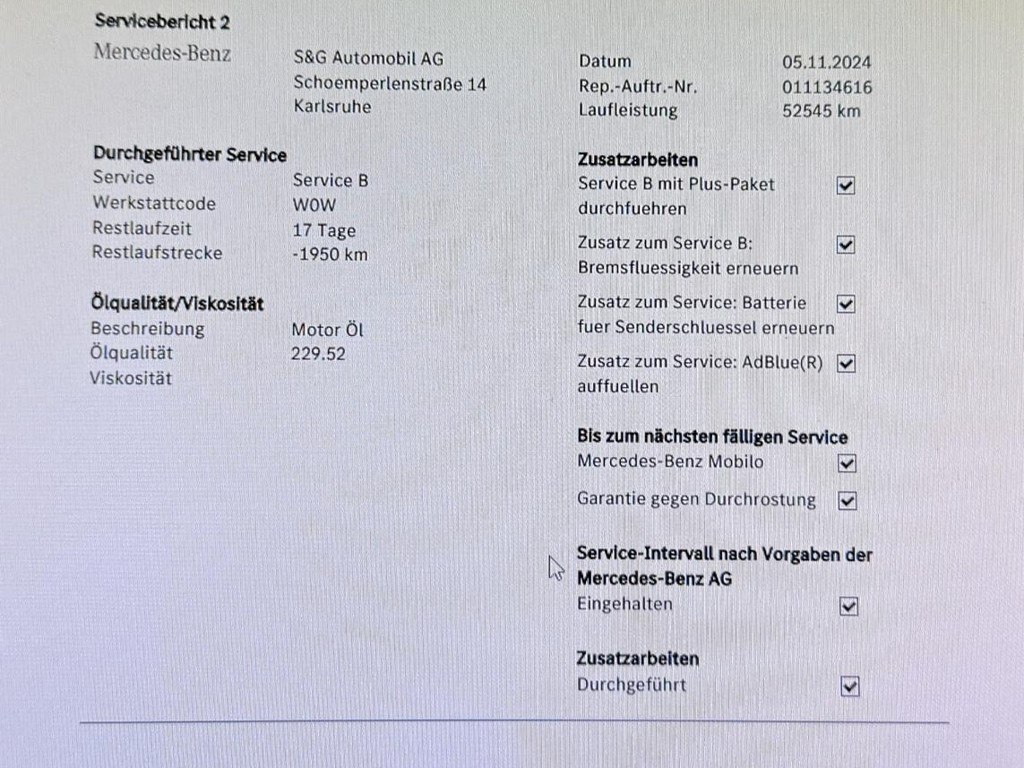 Mercedes-Benz B-Klasse