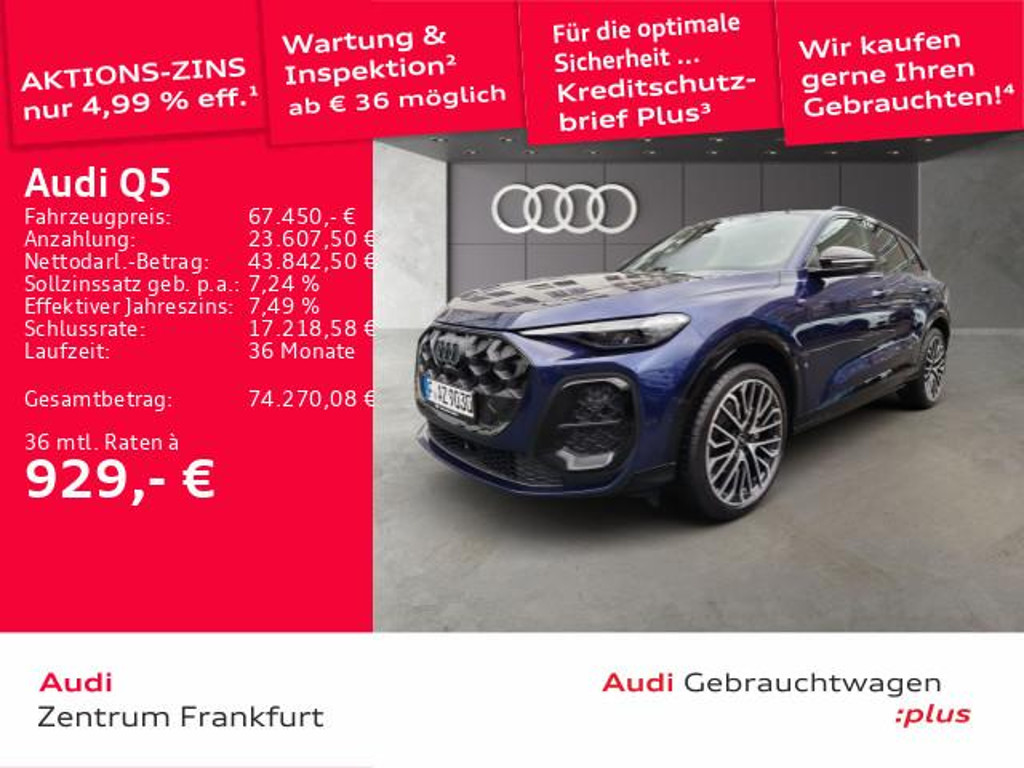 Audi Q5 Quattro S-Line S-Tronic