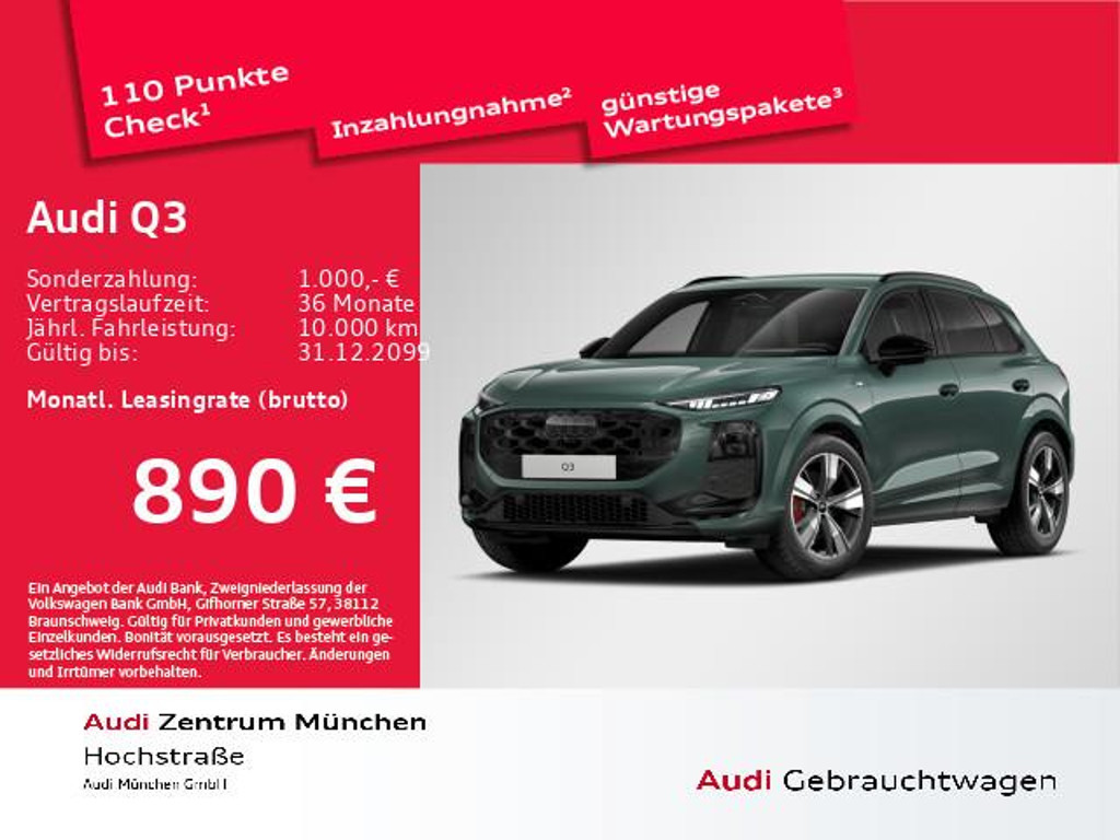 Audi Q3 Quattro S-Tronic
