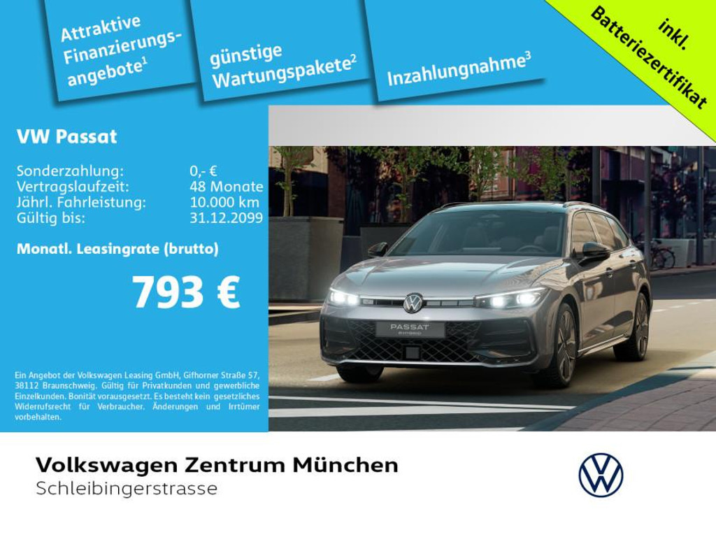 Volkswagen Passat R-Line eHybrid IQ.Drive