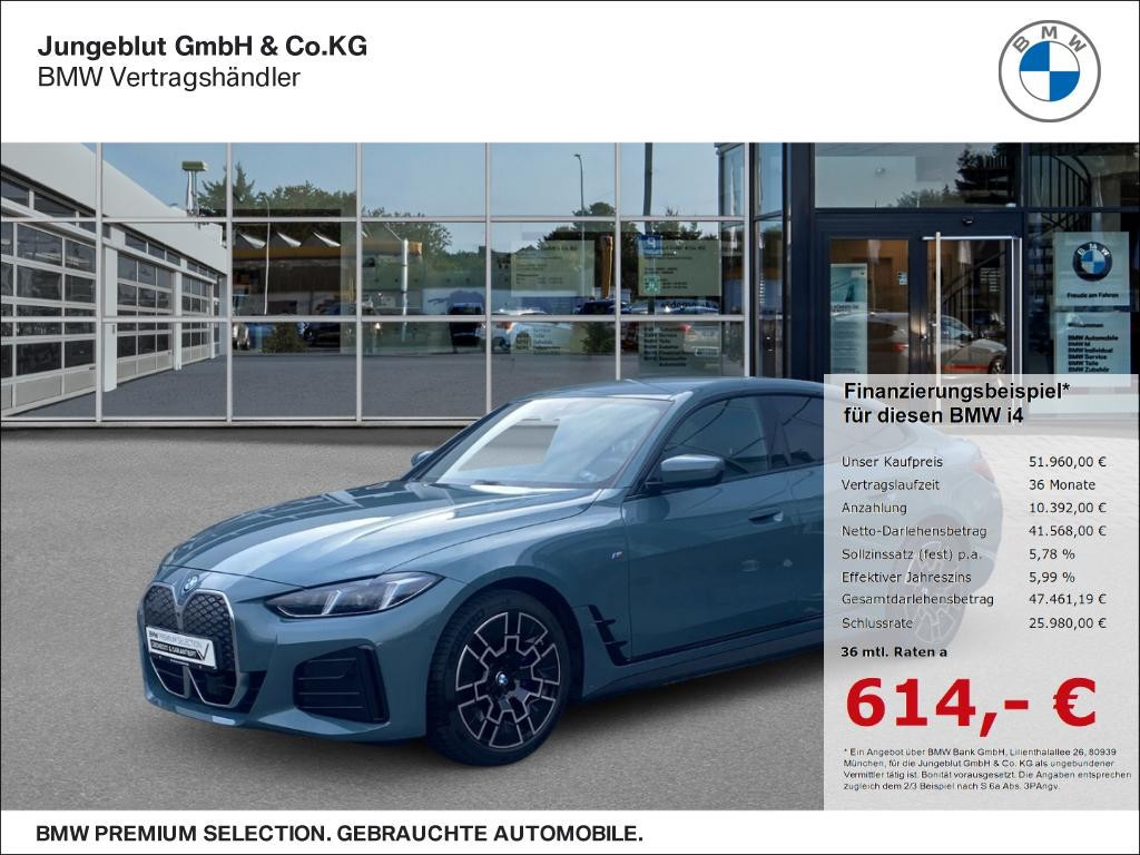 BMW i4 M-Sport Coupé Gran Coupé Sedan eDrive40