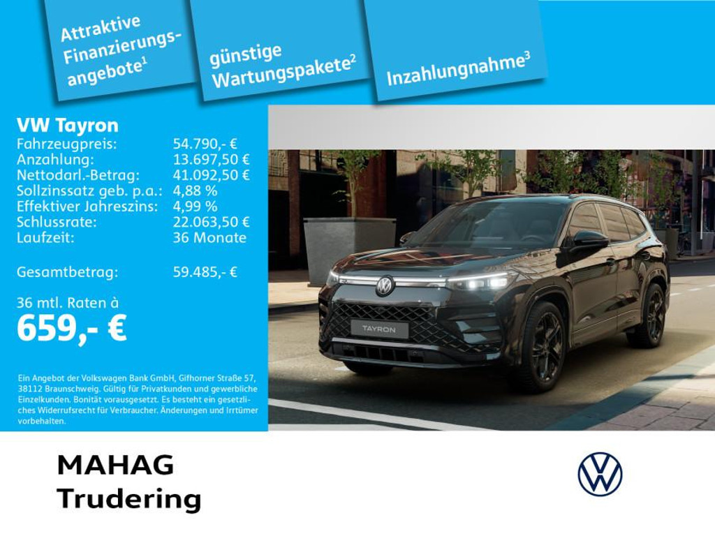 Volkswagen Tayron R-Line IQ.Drive 2.0 TDI