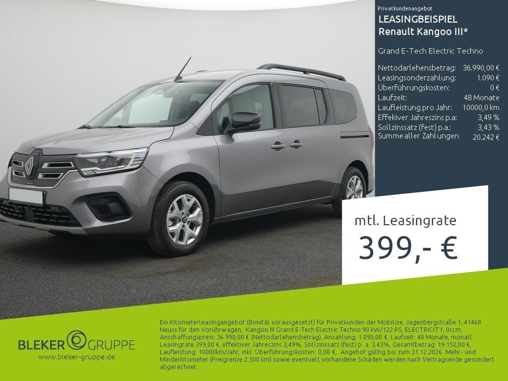 Renault Kangoo E-Tech Techno Grand