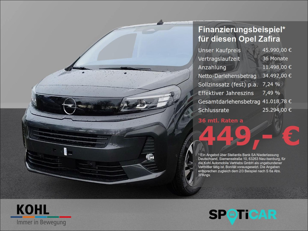 Opel Zafira Grand Sport GS-Line