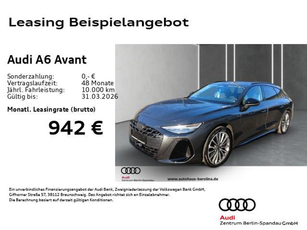 Audi A6 Avant Quattro S-Line S-Tronic Hybride