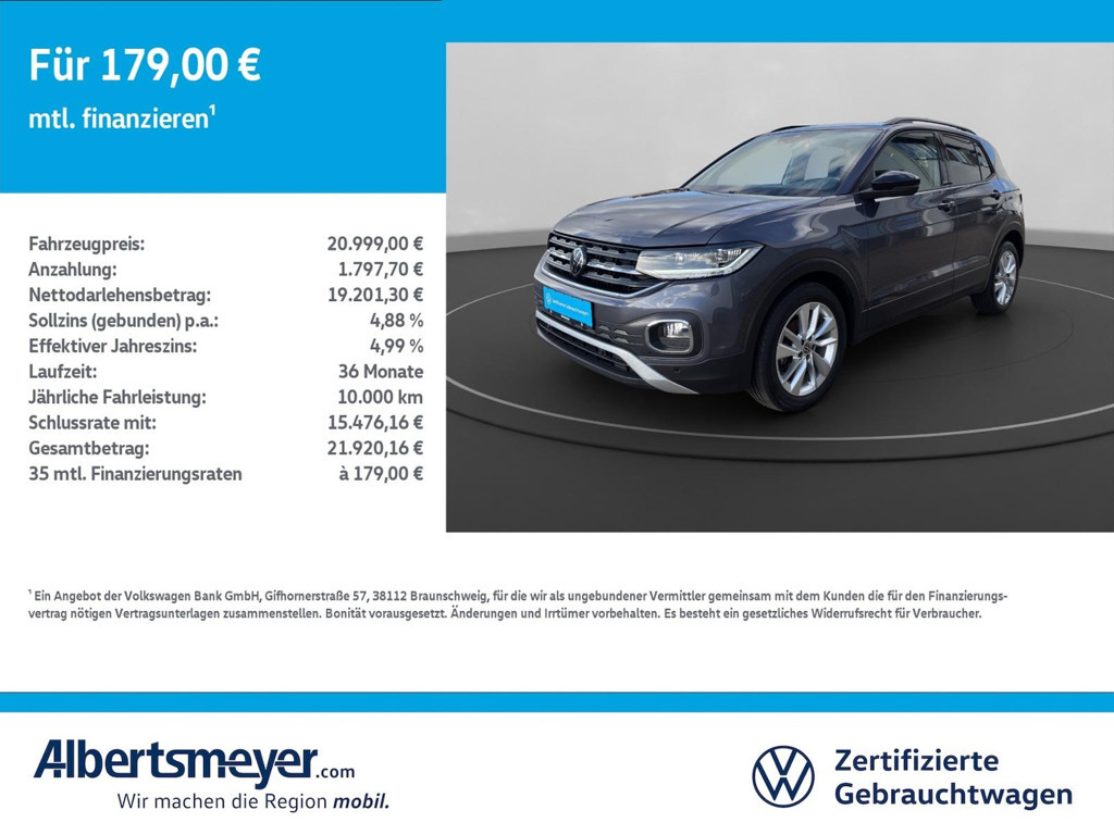 Volkswagen T-Cross 1.0 TSI Move