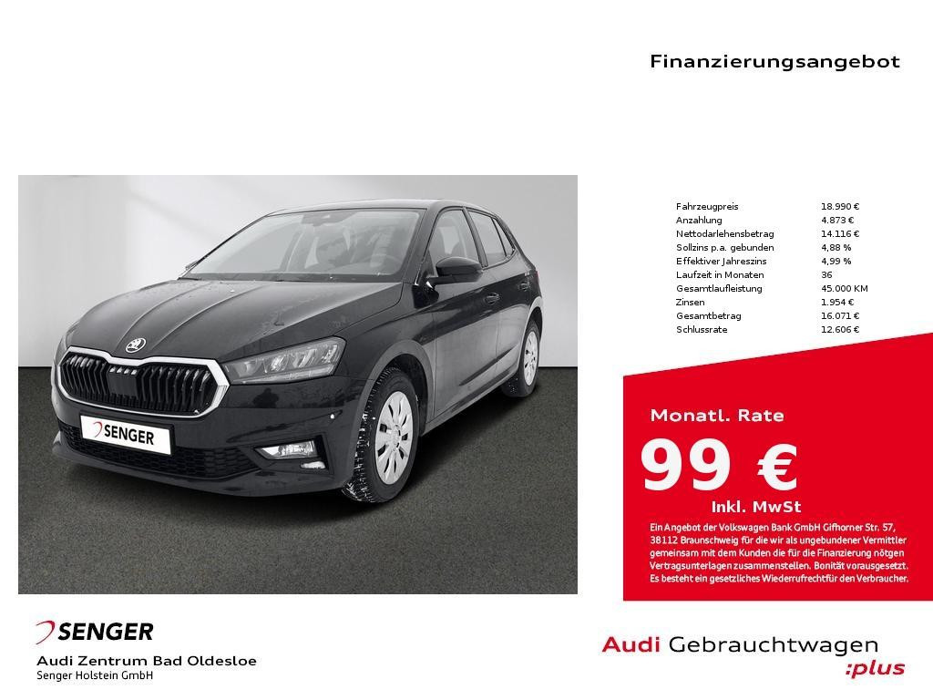 Skoda Fabia 1.0 TSI Selection